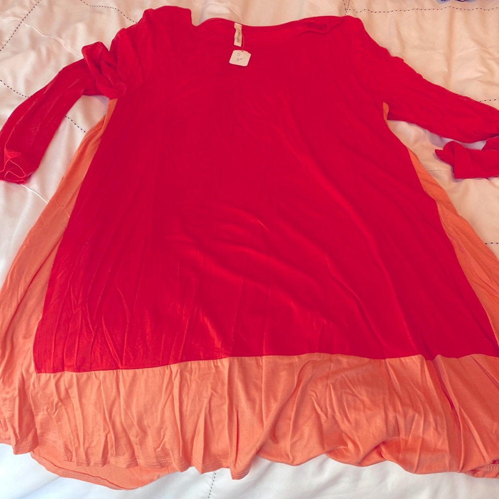 Bellamie long sleeve t shirt dress